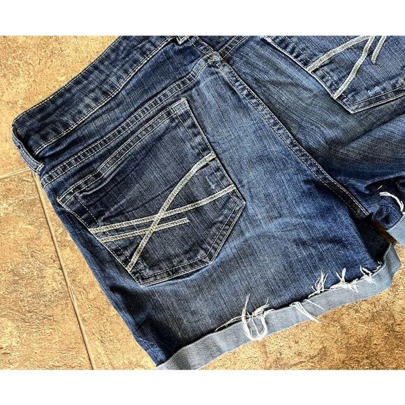 Aeropostale denim Boyfriend shorts, Women's size 10 - Picture 5 of 6